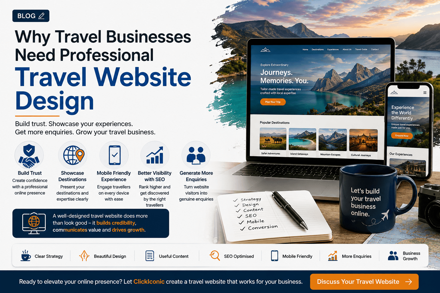 Why Travel Businesses Need Professional Travel Website Design
